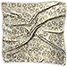 Produktbild Silk Scarf Women¡¯s Large Square Satin Hair Scarf Cheetah Golden Leopard
