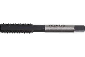 Izar 16408 Juego Macho Mano Métrica Inox, HSSE 5% Co, 3036, DIN 352 1998-09, M8-1.25