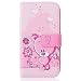 Produktbild jbTec® Flip Case Handy-Hülle zu Samsung Galaxy J1 (2016) / SM-J120F - BOOK MOTIV #02 - Handy-Tasche, Schutz-Hülle, Cover, Handyhülle, Ständer, Bookstyle, Booklet, Motiv / Muster:Teddybär Pink I08