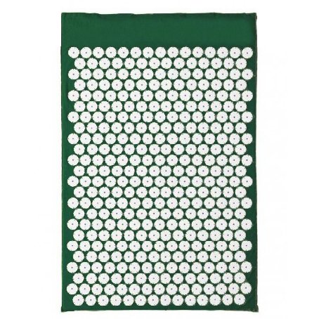 Yoga Akupressurmatte Akupunkturmatte Shanti Iplikator Nagelmatte 65×39 grün - 5