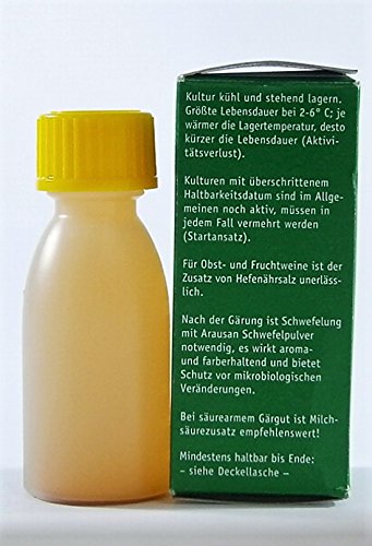 Wein Flüssighefe – Portwein | ARAUNER KITZINGER | Weinhefe | Hefekultur | Wein-hefe | Heferasse - 3