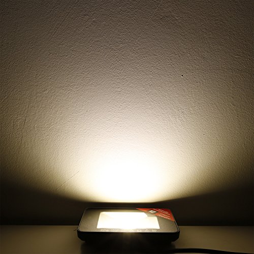 Extrastar Ultraslim LED Flutlicht Außenstrahler mit Bewegungsmelder IP65 Außenstrahler 1500Lumen (Neutralweiß 4200K JFX02-M2N) - 3