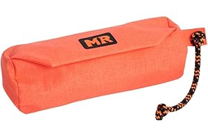 Martin Rütter – Futterbeutel Dummy Koralle XS – Futterdummy Hund wasserabweisend & waschbar, mit Reißverschluss & Wurfschnur – Apportierbeutel für Hundetraining – Für Trocken- & Nassfutter, Leckerlis