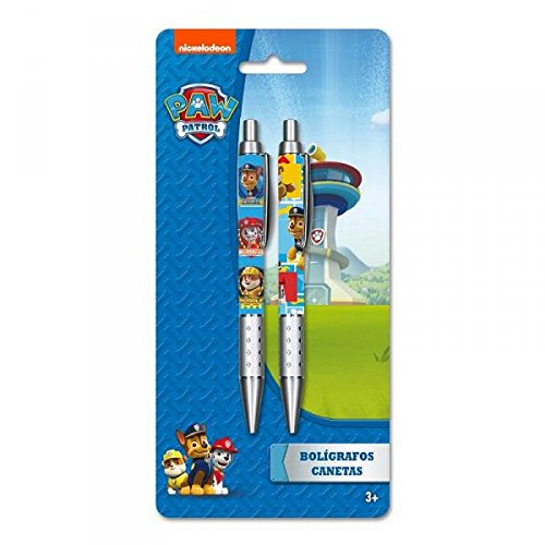 Pat Patrol, Set of 2 Ballpoint Pens and Pencil 12 Coloured Pencils + 2 Sizes