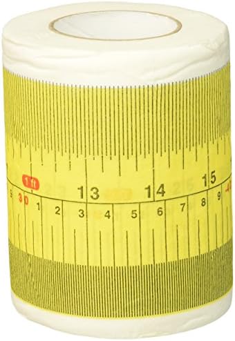 Fairly Odd Novelties Tape Measure (Ruler) Novelty Toilet Paper