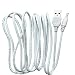 Produktbild Meijunter Micro USB Ladekabel Kabel für FOREO LUNA mini/LUNA mini2 plus/LUNA go Cleansing instrument/Electric Toothbrush/Eye MassagerWeiß,2m