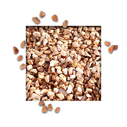 25 kg Marmorsplitt Verona Rot Ziersplitt Deko Marmor Dekoration Splitt Zierkies Körnung 8/12 mm