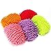 Produktbild Hhpcspc 5 Paar Hausschuhe Chenille Schuhabdeckung faul Wischschuhe Decken Reinigungstücher Hausschuhe ab (Color : Random)