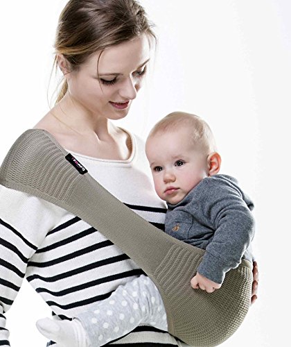 SUPPORi Baby Carrier/ Sling - Winner of 2012 Creative Child Magazine Gold Seal, 2011 PTPA Winner, Dark Olive Green 2L (2L, Dark Olive Green)