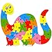 Skyblue-uk Kids Jigsaw Wooden Puzzle Letter Alphabet Dinosaur A To Z