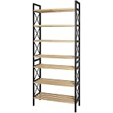 8 Katlı &Ccedil;ok Ama&ccedil;lı Raf Ayakkabılık &ndash; 47x18x127 cm, MDF ve Plastik Malzeme, Kolay Kurulum QR Kodlu, Modern ve Dekoratif D&uuml;zenl