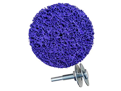 Rostio CSD Scheibe Schleifscheibe CBS Reinigungsscheibe Rostentferner LILA Purple - 4