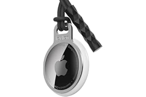 Llavero Airtag, Airtag Funda Protectora, Funda Llavero del Airtag Apple,Sichy Anillo Pulido con Espejo para airtag, Carcasa de airtag Simple, Ligera y ultradelgada con Tirantes…