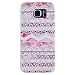 Produktbild Galaxy S6 Edge Plus Hüll,Asnlove Schutzhülle für Samsung Galaxy S6 Edge Plus(5.7 Zoll) Hüll Tasche Case Handyhülle Schutz Etui Handytasche TPU Weich Cover Schutztasche(Rosa Blumen Muster)