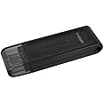 Kingston Technology DataTraveler 70 USB flash drive 128 GB USB TypeC 3.2 Gen 1 (3.1 Gen 1) Black