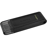 Kingston DataTraveler 70 - DT70/128GB Drive Flash USB-C, Nero