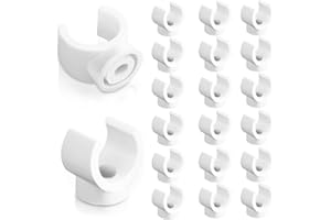 Abeillo Clip PEX da 1/2 Pollici, Ganci per Tubi, Supporto 16 mm, Ganci a U per Acqua, Morsetti (20 Pezzi)