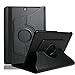 Produktbild Samsung Galaxy Tab A 10.1 360 Hülle,elecfan® 10,1 Zoll Samsung Galaxy Hülle 360 Grad Drehung Stand Smart Cover Case Schutzhülle Tasche Etui mit Ständerfunktion (Tab A 10.1, Schwarz)