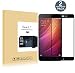 Produktbild Schutzfolie XiaoMi Redmi 4A[2 Stück], EasyULT Volle Deckung HD Ultra-klar Anti-Kratz Anti-Fingerabdruck Displayschutzfolie Displayschutz Folie Screen Protector Full Glas Panzerglas Für XiaoMi Redmi 4A(Schwarz)