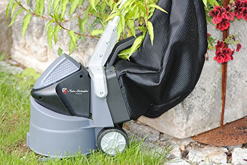 Tonino Lamborghini Elektro Rasentrimmer RTV 6050 2in1 schneidet und saugt Gras, integrierter Fangsack 10l, Schnittbreite 200mm, präzises Messerschneidsystem, 500W, Höhenverstellung - 3