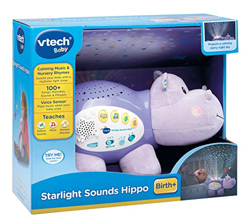 Price comparison product image VTech Baby Starlight Sounds Hippo - Multi-Coloured