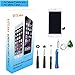 Price comparison product image DTLake Premium Screen Replacement Compatible iPhone7 4.7inch(Model A1660, A1778, A1779), LCD Complete Repair Kits, LCD Touch Digitizer Display Glass Assembly with Tools, Instruction (white)