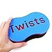 Wash Curly Short Hair Sponge Dirty Hair Curlers Sponge (Blue)