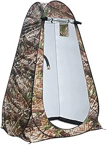 Inditradition Full Privacy Portable Cloth Changing Tent for Camping, Picnic, Outdoor Shoot (190 cm, Camouflage with Silver Coat Inside)