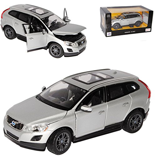 Volvo Xc60 Xc 60 Silber 1/24 Rastar Modellauto Modell Auto