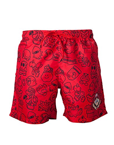 Preisvergleich Produktbild Bioworld Difuzed Nintendo Mario Badehose L