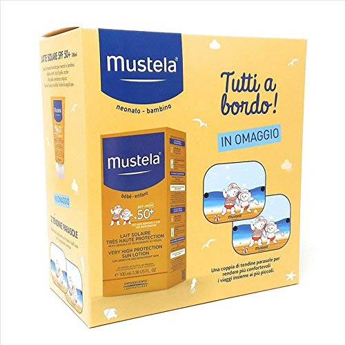 Preisvergleich Produktbild Mustela Latte Solare SPF50+ 100 ml + 2 Sonnensegel