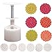Produktbild Wokee Mond Kuchen Form Briefmarken Mond Kuchenform Set,Mooncake Mould Mitte Herbst Festival DIY Dekor Handpresse Moon Cake Cutter Mould Set