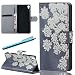 Produktbild Sony Xperia XA Hülle, LazyBear 2 in 1 Lederhülle Bunte Retro Vintage Wallet Tasche Brieftasche für Sony Xperia XA,Flip Case Wallet Cover Tasche PU Leder Handytasche Farbmalerei Handyhülle Schutz Hüllen im Bookstyle Ledertasche mit Stand Funktion Kartenfächer Magnetverschluss Magnet Etui Schale Schutzhüllen + Stylus Pen x 1 - Pusteblume
