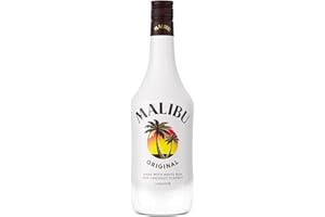Malibu Original White Rum with Coconut Flavour, 1L