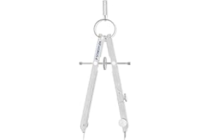 Staedtler Mars Comfort 551 01 Precision Compass Set with Lead Part, Universal Adapter and Spares Box