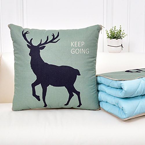 Jikonghome Pillow Quilt Two Multi-Pillow Pillow Cushion Is Custom Car Pillows ,110*150, Forward Stag