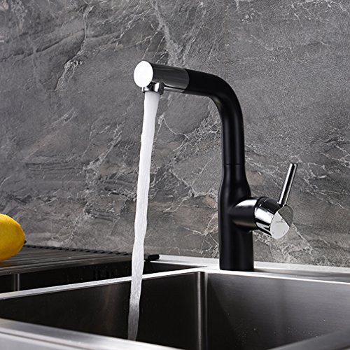 Homelody Wasserhahn Küche mit 360° drehbar Küchenarmatur Spültisch Spülbecken Armatur Küche Spülbeckenarmatur Einhebelmischer Spültischarmatur Mischbatterie für Küche - 3