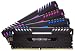 Produktbild Corsair Vengeance RGB 64GB (4 x 16GB) DDR4 3000MHz C15 XMP 2.0 Enthusiast RGB LED Beleuchtung Speicherkit, schwarz