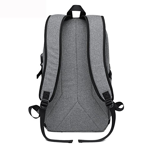niuieme Slim Laptop Rucksack 50,8 cm Business Wasserabweisendes Polyester Laptop Rucksack mit USB-Ladeanschluss blau - 4