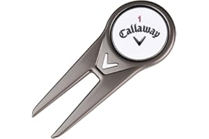 Callaway Golf Unisex Double Prong Removable Marker Course Divot Tool