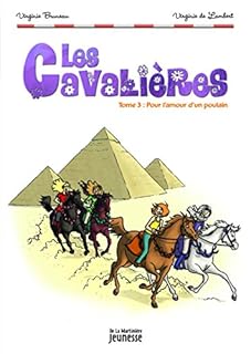 jaquette livre Les Cavalières, Tome 3 : Pour l'amour d'un poulain