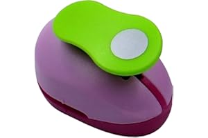 Lechnical 9mm Craft Hole Circle Punch Handmade Scrapbook Paper Puncher Different Size of Scrapbooking Punches Crafting Designs for Office Supplies Card Making DIY Albums Photos