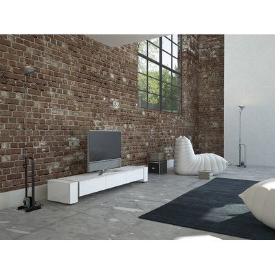 Preisvergleich Produktbild Schnepel – X-Line TV-Lowboard 1900 Dichtung Low Weiß (glänzend) Holz