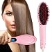 PrettyFirst Hair Straightener Brush,Massager Straightening Irons Instant Magic Silky Straight Hair Styling, Heating Detangling Hair Comb (Pink) RS.3685.00