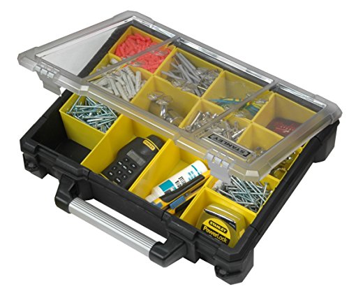 Stanley Organizer „Professional“ XL mit 14 Fächern, kratz-und schlagfester Polycarbonatdeckel, Schultergurt, 1-93-293 - 2