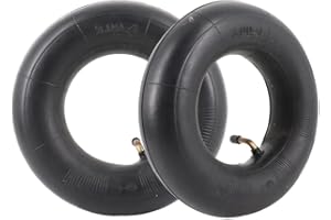 FPIQNS Pack of 2 inner tubes with TR87 valve for wheelbarrow, sack truck, handcart 3.00-4, 10x3, 260x85