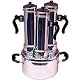 Nakshathra 3 Plus 1 Puttu Maker/Kudam/Steamer -Extra Big, White