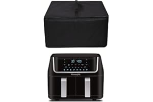 AF-WAN hitzebeständige, wasser- und staubdichte Abdeckung für Ninja Foodi MAX Dual Zone Air Fryer AF400EUCP 9,5L/ AF500EU 10,4L /Philips Airfryer Combi 7000 Séries XXL 8,3 L (HD9875/90)