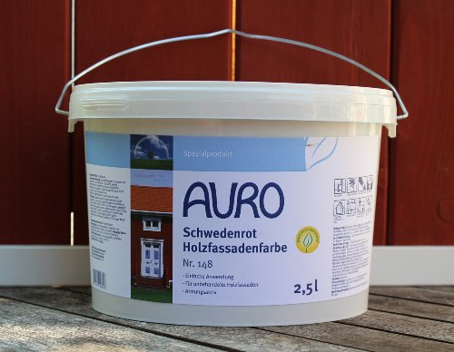 AURO Schwedenrot Holzfassadenfarbe Nr. 148 – 10 L - 4