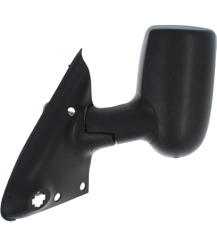 Passenger Side Wing Mirror Glass For Fiat Doblo MPV 2001-2010 - Convex, Non-Heated, Chrome, Clip-On